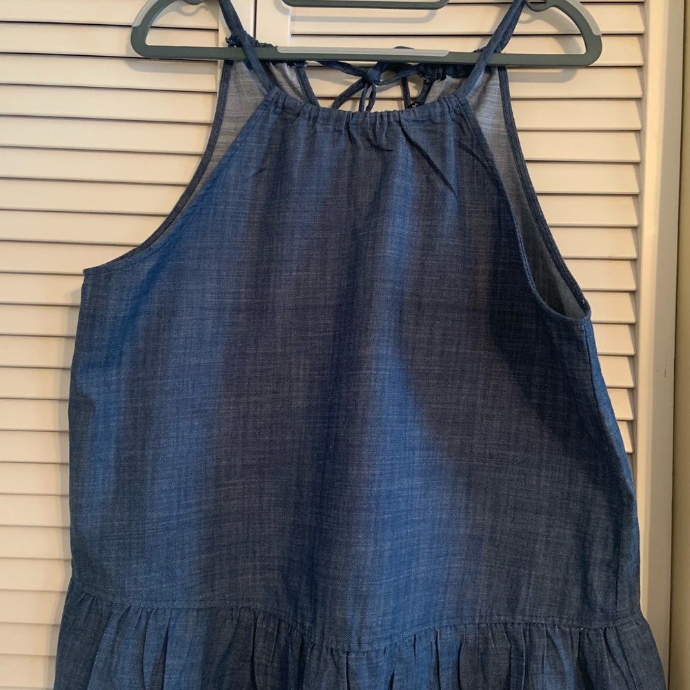 Denim Sleeveless Top